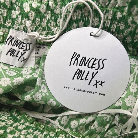 Princess Polly Skater Skirt Boho Flutter Ruffle Mini Pull On Floral Print Flowy - Picture 8 of 11